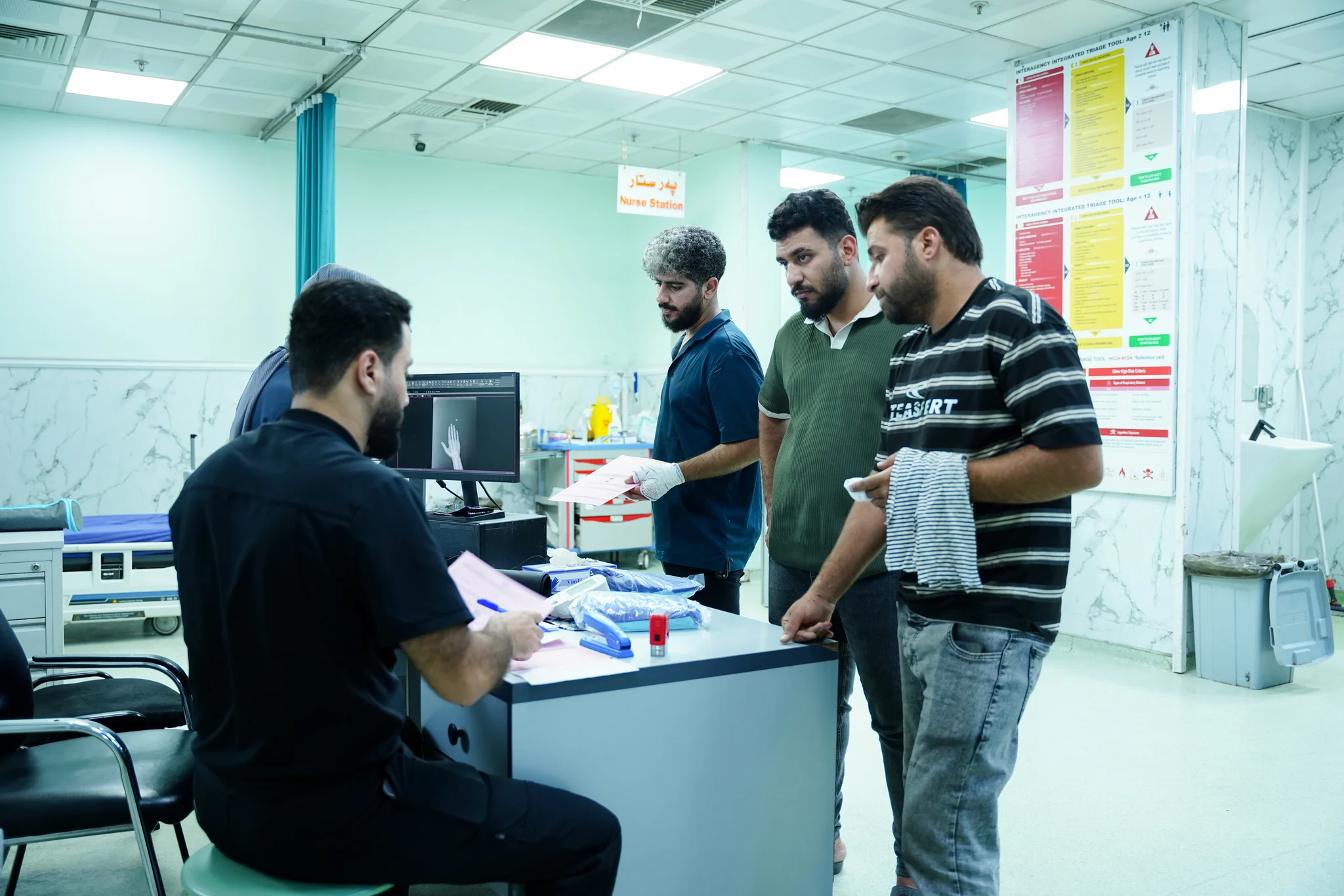 Rozhawa Hospital Triage Intake Station